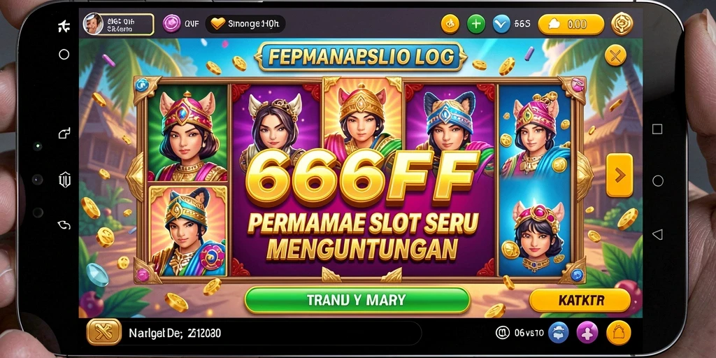 Tampilan gameplay slot di 666FF yang mengasyikkan dan interaktif.
