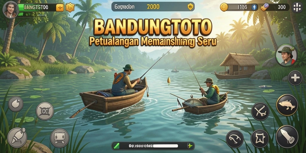 Gameplay memancing yang menakjubkan di BANDUNGTOTO.