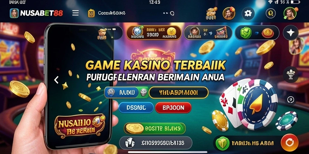 Screenshot NUSABET88 menampilkan gameplay Kasino yang seru dan mengasyikkan.