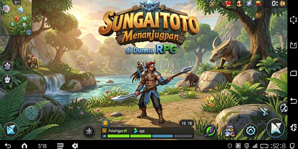 Tangkapan layar gameplay SUNGAITOTO yang penuh aksi dan petualangan.